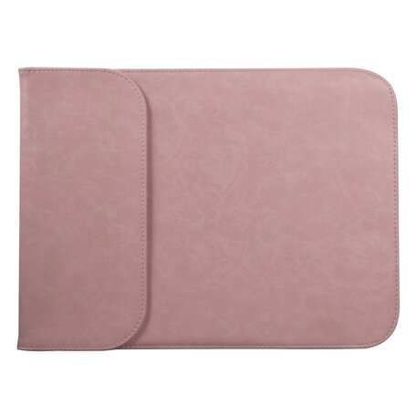 13 inch PU Leer Sleeve - Roze