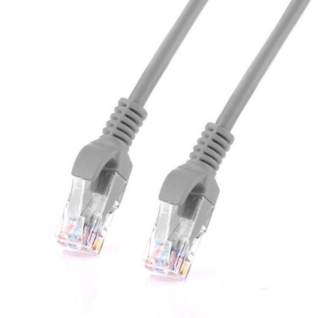 1,5m CAT5E Ethernet netwerk LAN kabel (10000 Mbit/s) - Grijs