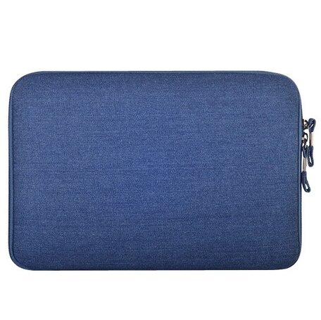 11.6 inch denim sleeve - Blauw